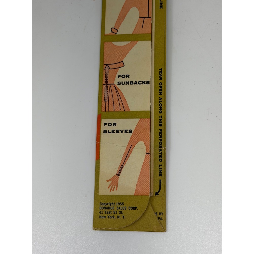 VTG Talon Zipper Apple Green Style 110 Automatic Locking Slider 6" Sewing New - Picture 4 of 5